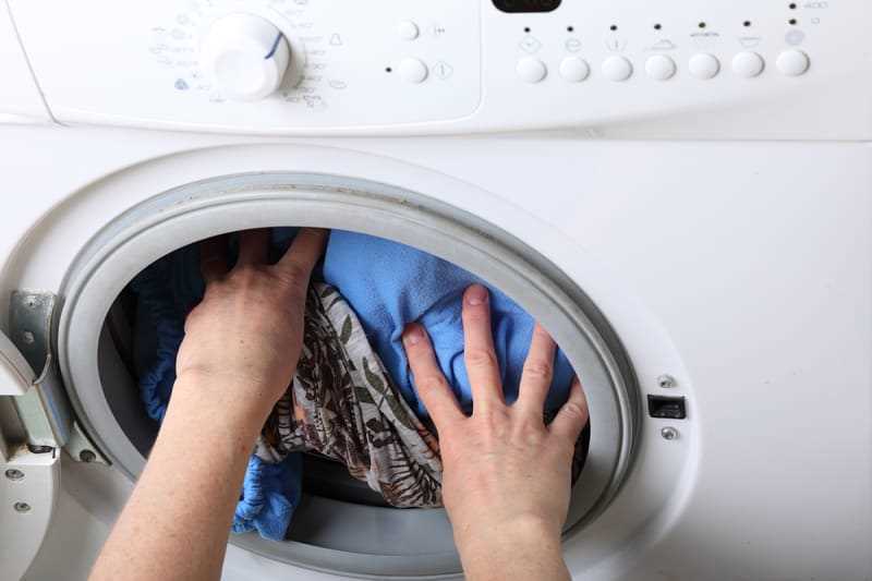 Bedienen van de wasmachine