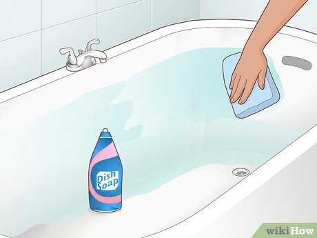 Een badkuip van acryl schoonmaken