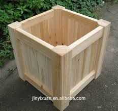 Een houten plantenbak maken