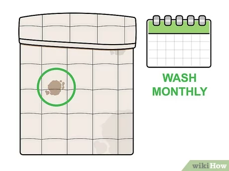 Stapsgewijze instructies voor het wassen van gewatteerde dekens
