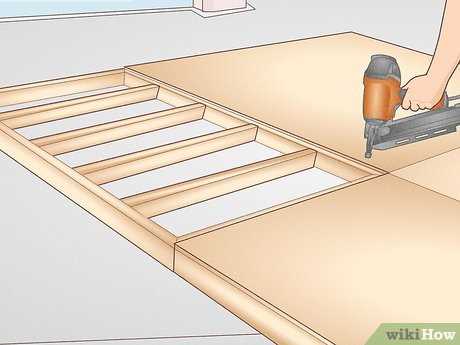 Stapsgewijze instructies voor het bouwen van een buiten dansvloer