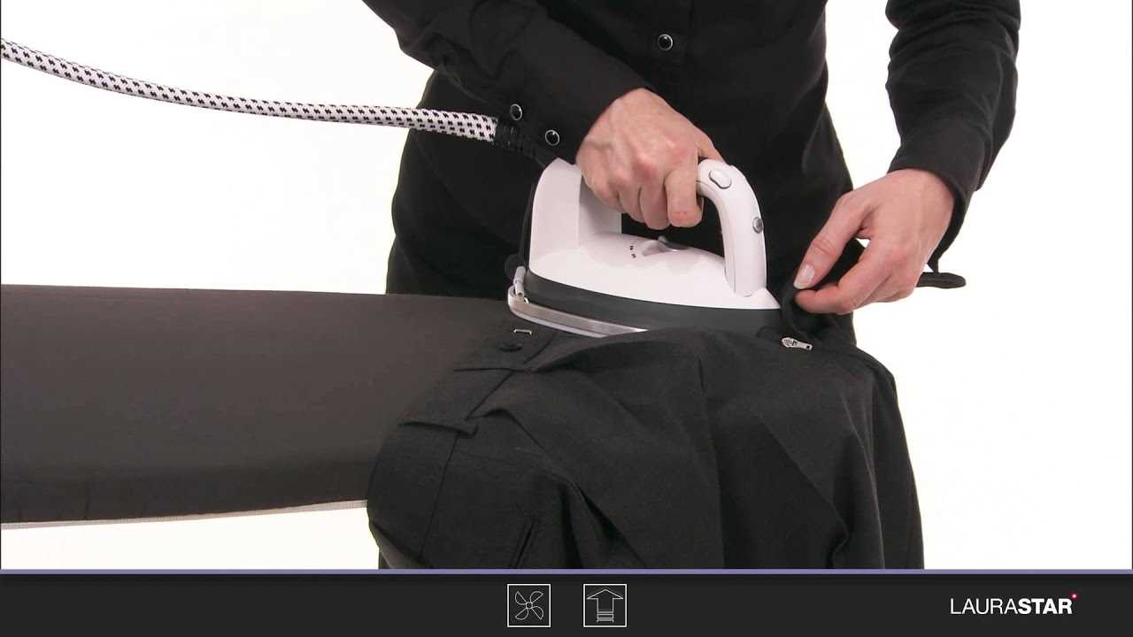 Hoe strijk je een broek?