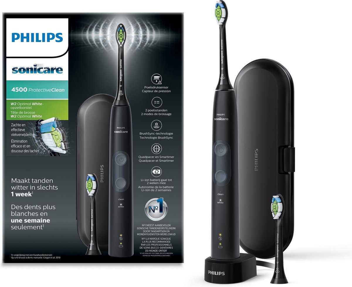 De oorzaak van zwart vuil op je Philips Sonicare