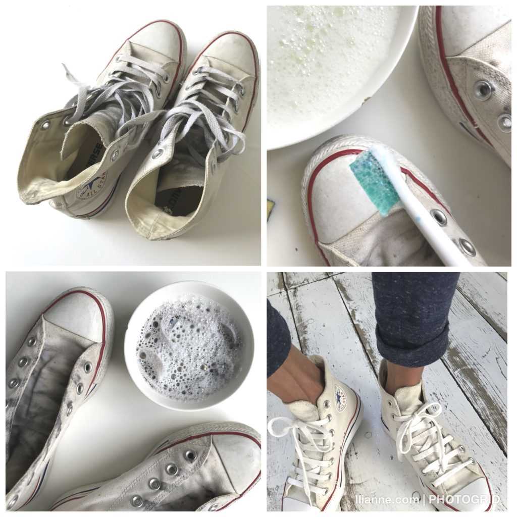 Hoe verwijder je vuil en vlekken van je Converse All Stars