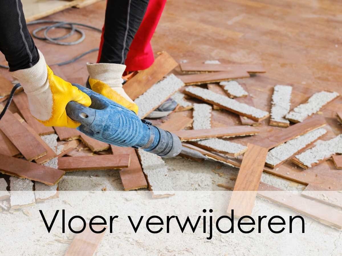 Vloerkleden en andere voorwerpen verwijderen