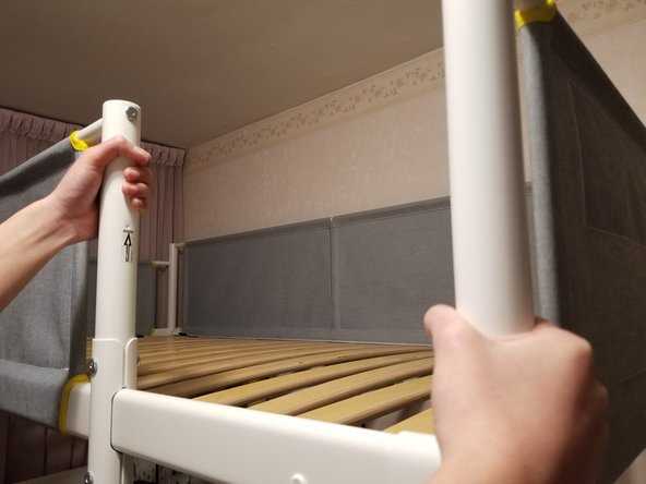 Onderhoud van het piepende bedframe